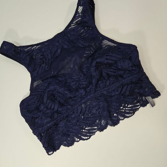 aerie navy lace bralette - Picture 2 of 11
